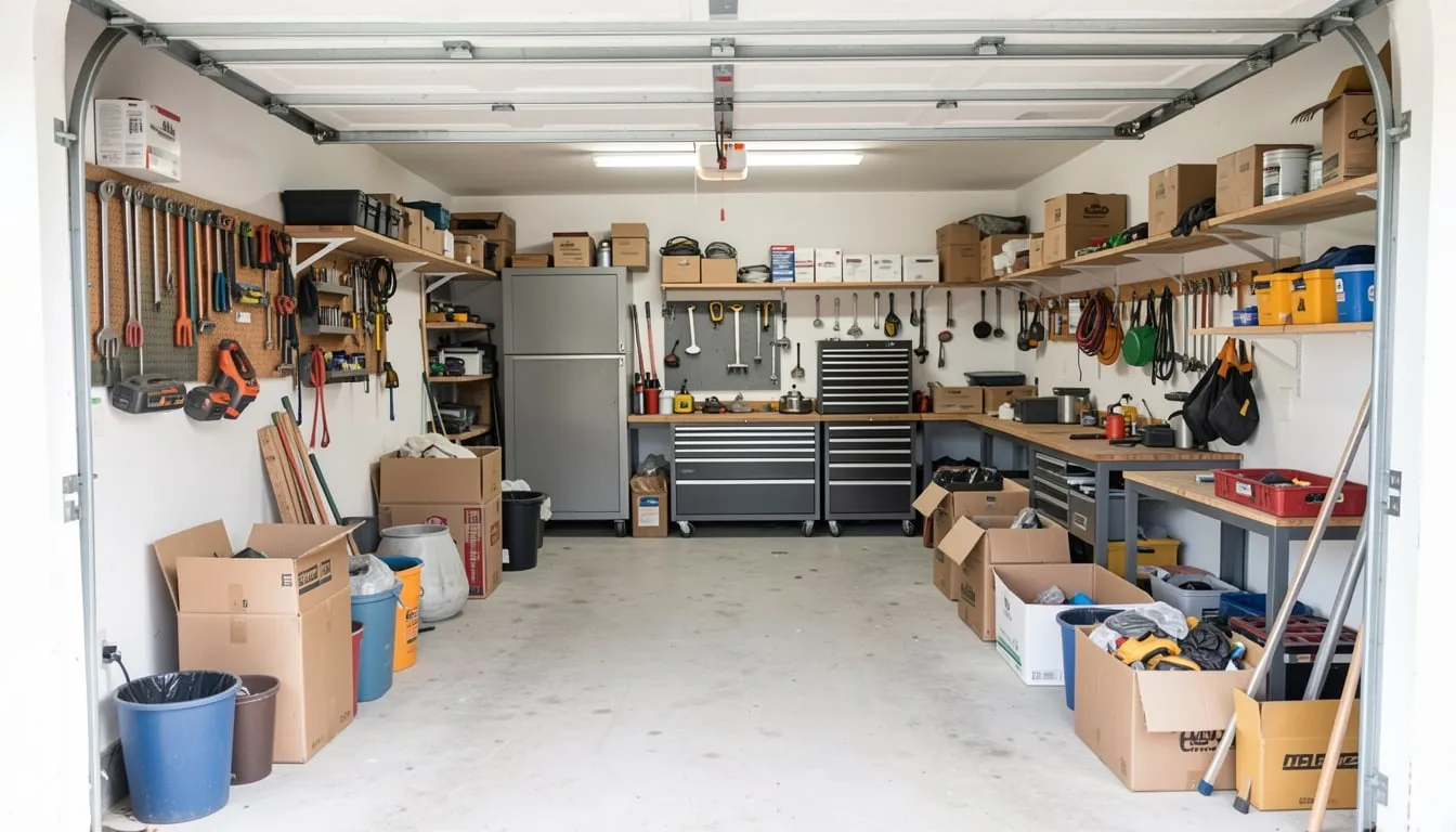 Sgombero garage e box
